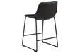 Centiar Black Counter Height Bar Stool - D372-624 - Lara Furniture