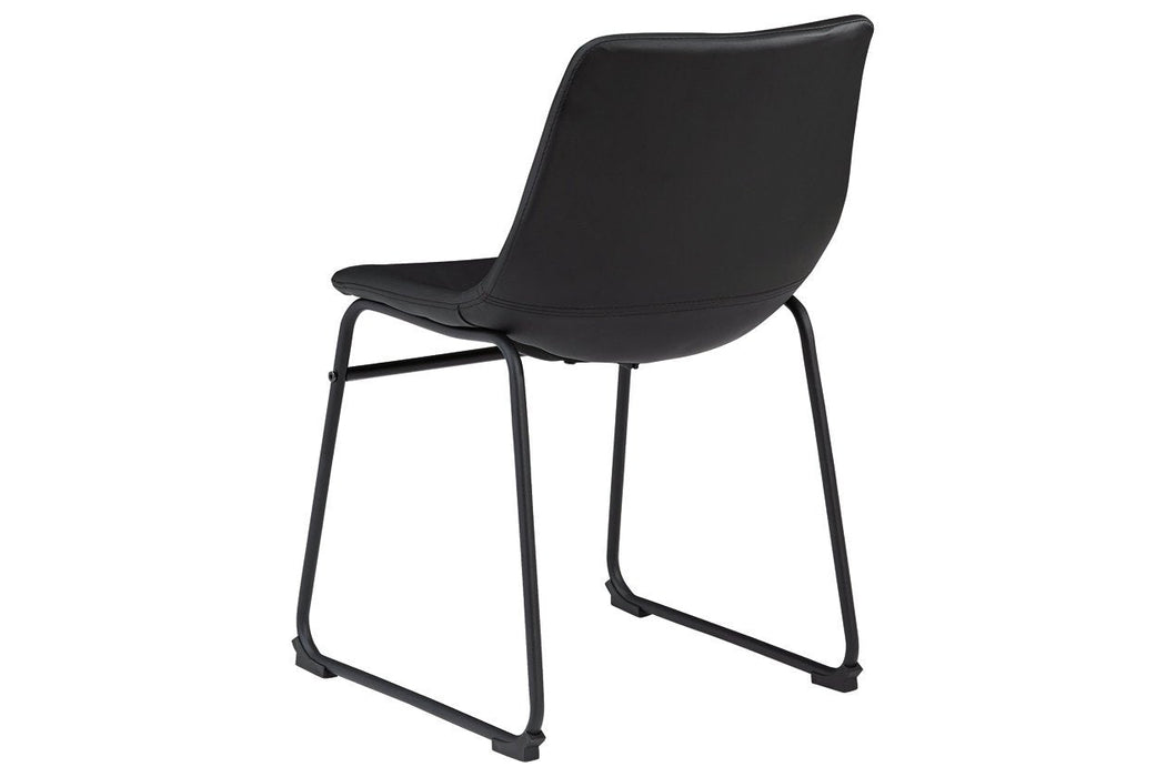 Centiar Black Dining Chair (Set of 2) - D372-06 - Lara Furniture