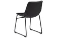 Centiar Black Dining Chair (Set of 2) - D372-06 - Lara Furniture