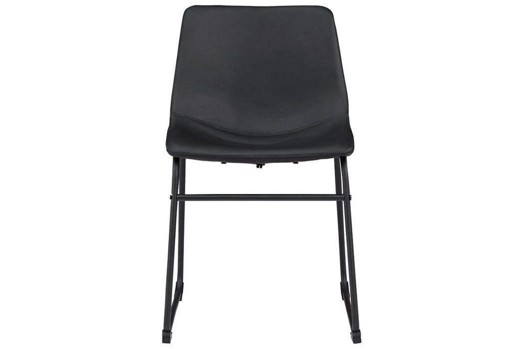 Centiar Black Dining Chair (Set of 2) - D372-06 - Lara Furniture