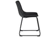 Centiar Black Dining Chair (Set of 2) - D372-06 - Lara Furniture