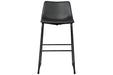 Centiar Black Pub Height Bar Stool - D372-630 - Lara Furniture