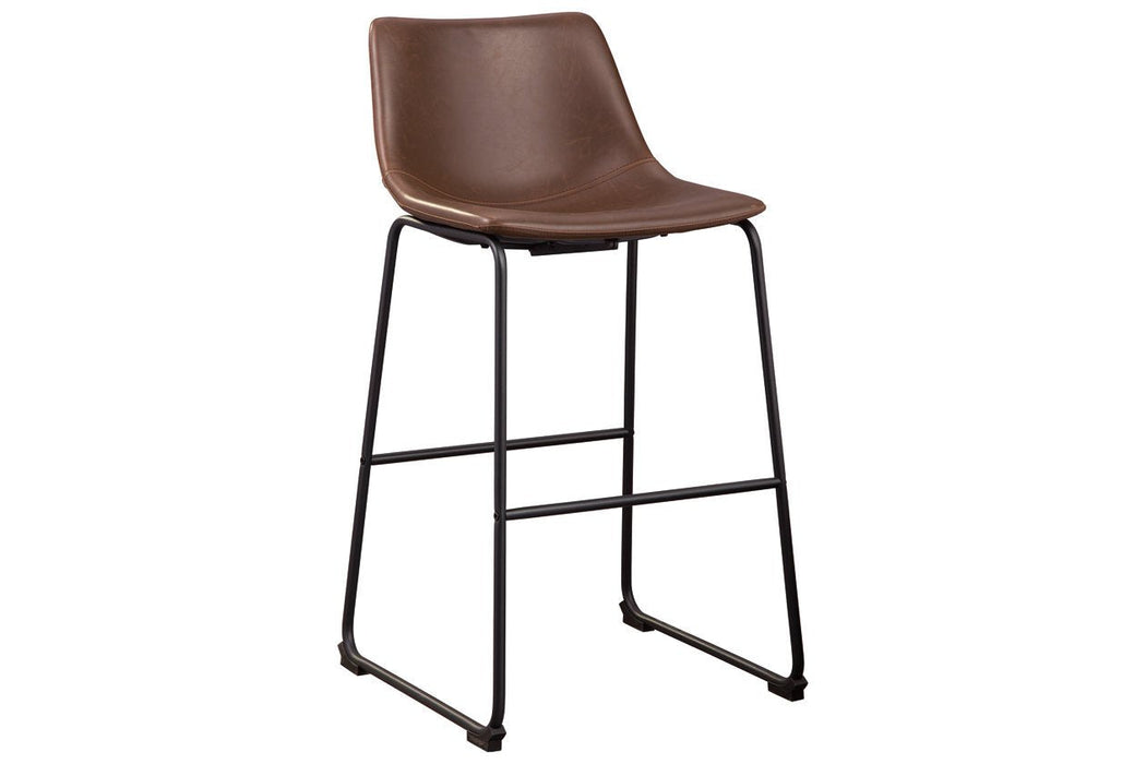 Centiar Brown Pub Height Bar Stool - D372-130 - Lara Furniture