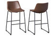 Centiar Brown Pub Height Bar Stool - D372-130 - Lara Furniture