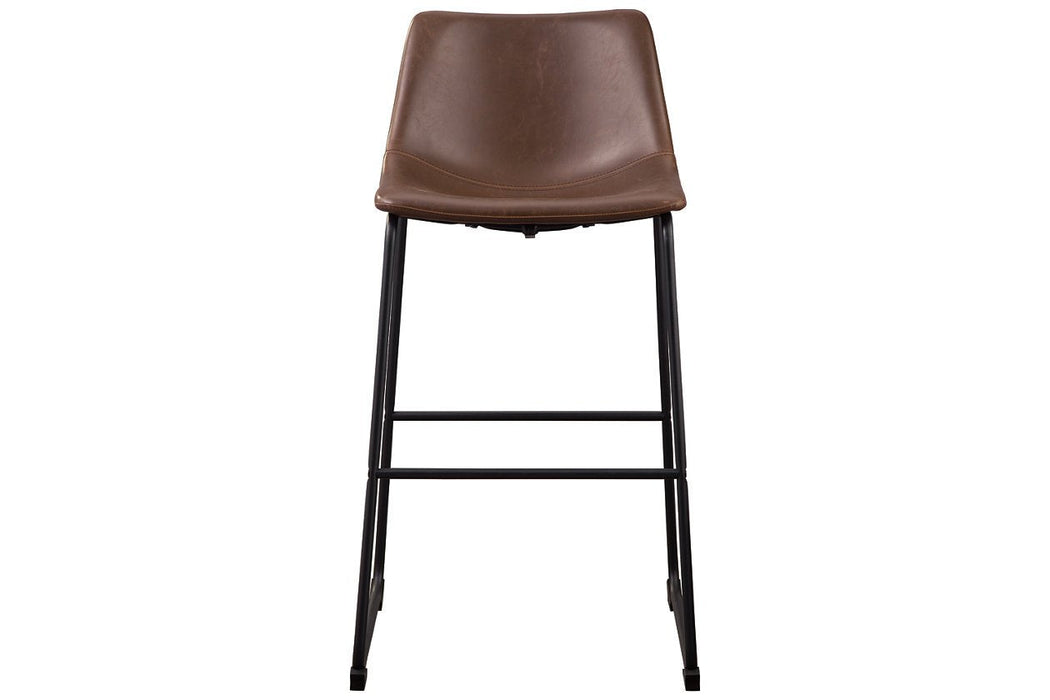 Centiar Brown Pub Height Bar Stool - D372-130 - Lara Furniture