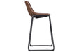 Centiar Brown Pub Height Bar Stool - D372-130 - Lara Furniture