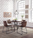 Centiar Brown Round Dining Room Set - Lara Furniture