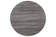 Centiar Gray/Black Dining Table - D372-16 - Lara Furniture