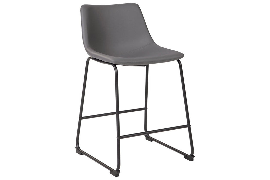 Centiar Gray Counter Height Bar Stool - D372-824 - Lara Furniture