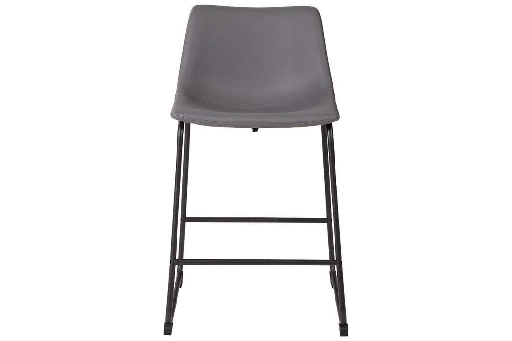 Centiar Gray Counter Height Bar Stool - D372-824 - Lara Furniture