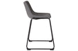 Centiar Gray Counter Height Bar Stool - D372-824 - Lara Furniture