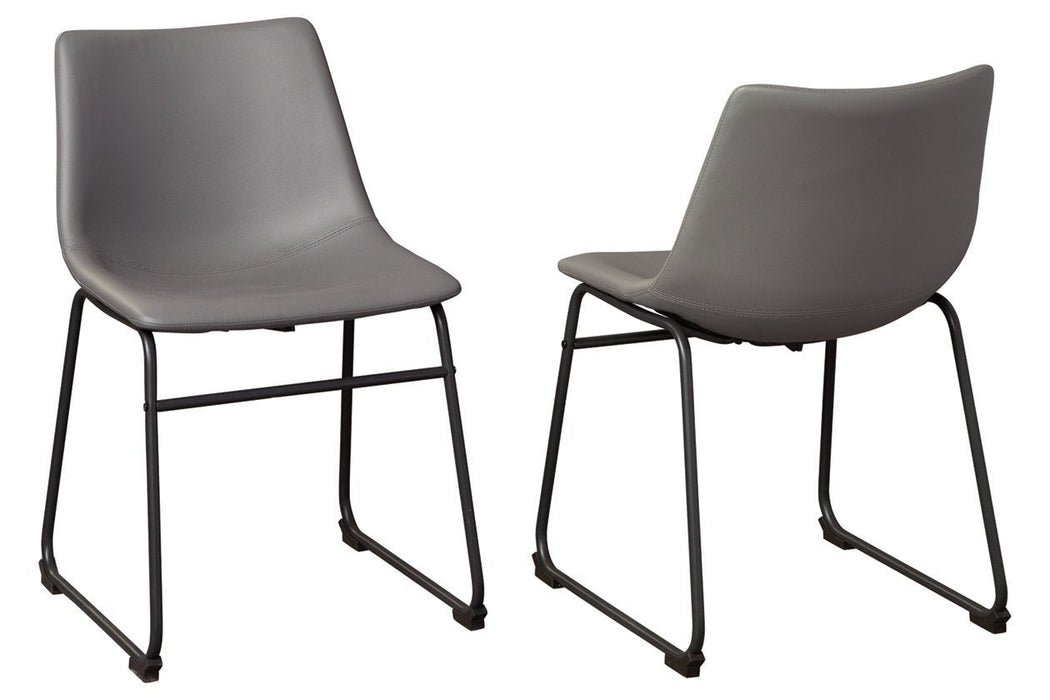 Centiar Gray Dining Chair (Set of 2) - D372-08 - Lara Furniture