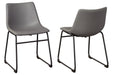 Centiar Gray Dining Chair (Set of 2) - D372-08 - Lara Furniture