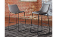 Centiar Gray Pub Height Bar Stool - D372-830 - Lara Furniture