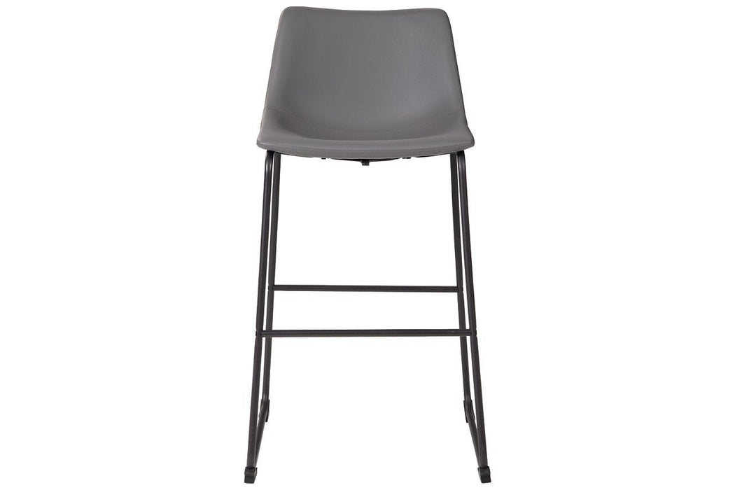 Centiar Gray Pub Height Bar Stool - D372-830 - Lara Furniture