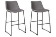 Centiar Gray Pub Height Bar Stool - D372-830 - Lara Furniture