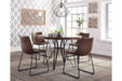 Centiar Two-tone Brown Dining Table - D372-15 - Lara Furniture