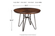 Centiar Two-tone Brown Dining Table - D372-15 - Lara Furniture