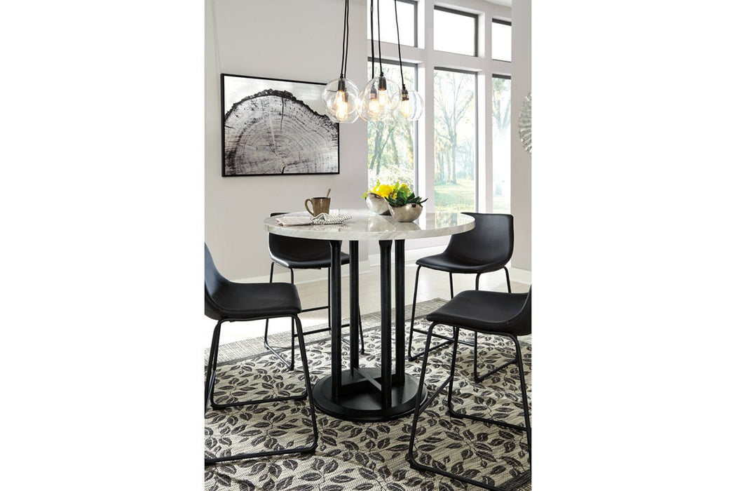 Centiar Two-tone Counter Height Dining Table - D372-23 - Lara Furniture