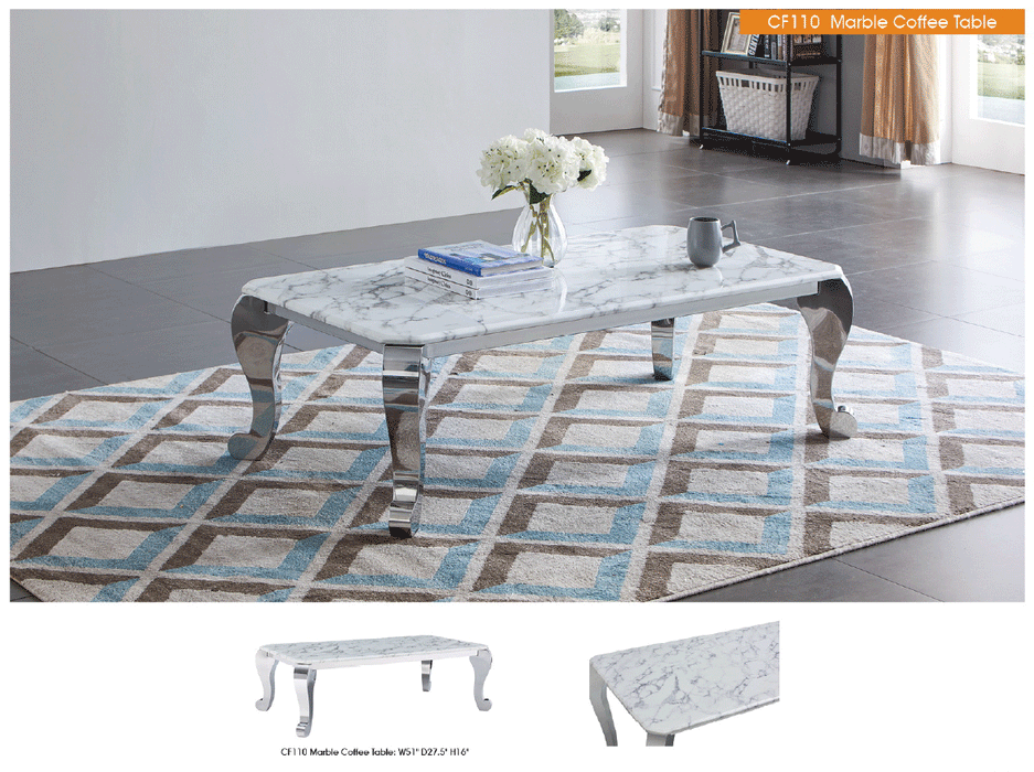 Cf110 Marble Coffee Table - i22238 - Lara Furniture