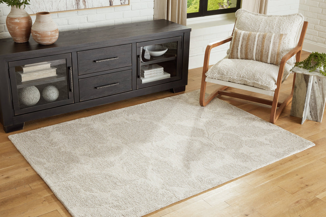 Chadess Linen/Taupe 5' x 7' Rug - R406362