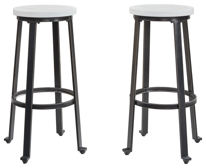 Challiman Bar Height Stool (Set of 2) - D307-230 - Lara Furniture