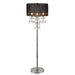 Chandelier Black 62" Floor Lamp - 6121-F - Lara Furniture