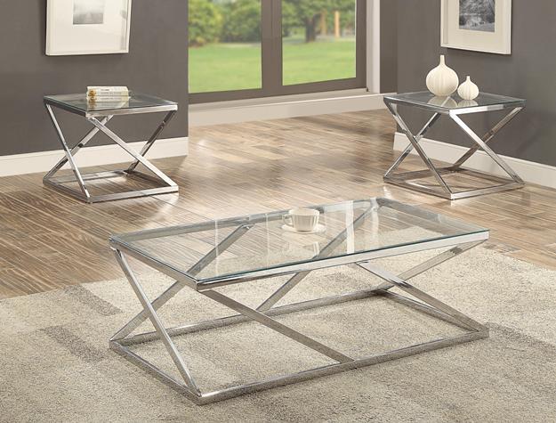 Chase 3-Piece Coffee Table Set - Lara Furniture