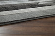 Chayse Black/Gray 5' x 6'7" Rug - R403462 - Lara Furniture