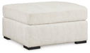 Chessington Ivory Oversized Accent Ottoman - 6190408