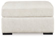 Chessington Ivory Oversized Accent Ottoman - 6190408