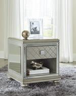 Chevanna Platinum End Table - T942-3 - Lara Furniture