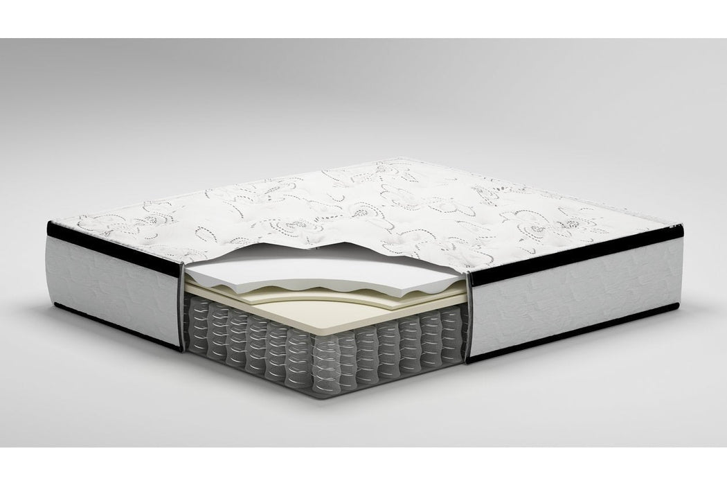 Chime 12 Inch Hybrid White Full Mattress in a Box - M69721 - Lara Furniture