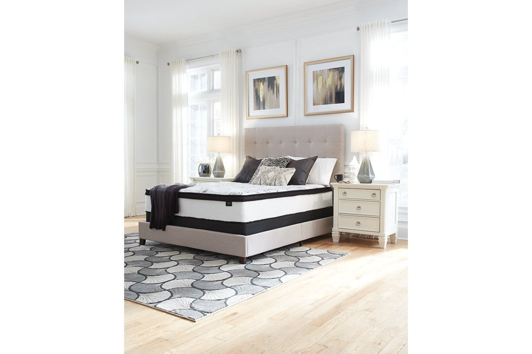 Chime 12 Inch Hybrid White Queen Mattress in a Box - M69731 - Lara Furniture