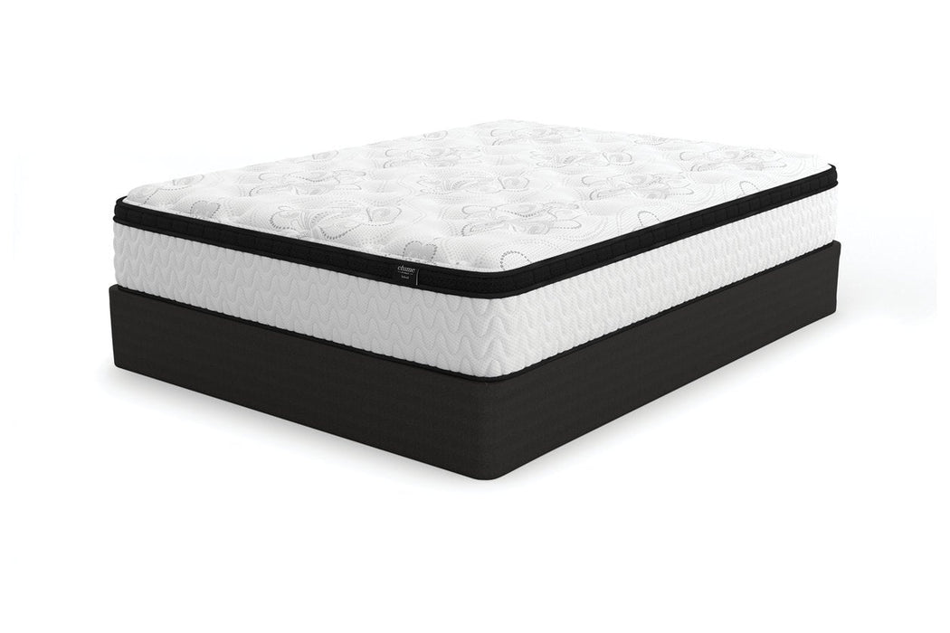 Chime 12 Inch Hybrid White Queen Mattress in a Box - M69731 - Lara Furniture