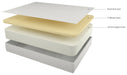 Chime 12 Inch Memory Foam California King Mattress in a Box - M72751 - Lara Furniture