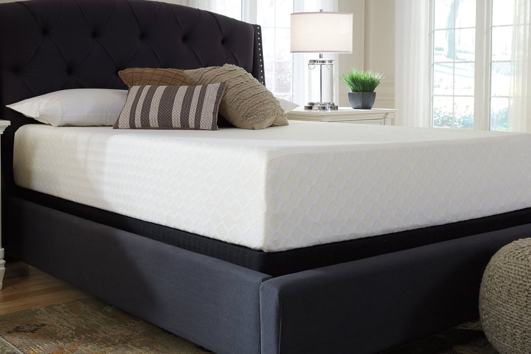 Chime 12 Inch Memory Foam White Queen Mattress in a Box - M72731 - Lara Furniture