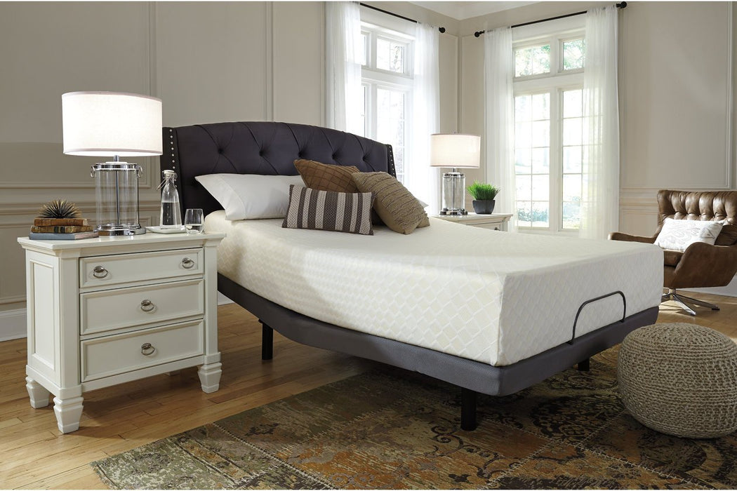 Chime 12 Inch Memory Foam White Queen Mattress in a Box - M72731 - Lara Furniture