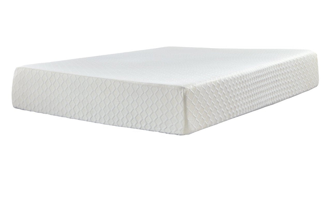 Chime 12 Inch Memory Foam White Queen Mattress in a Box - M72731 - Lara Furniture