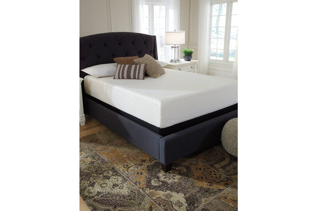 Chime 12 Inch Memory Foam White Queen Mattress in a Box - M72731 - Lara Furniture