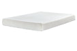 Chime 8 Inch Memory Foam White Full Mattress in a Box - M72621 - Lara Furniture