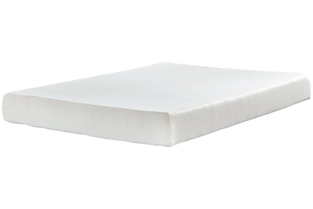 Chime 8 Inch Memory Foam White King Mattress in a Box - M72641 - Lara Furniture