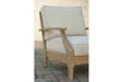 Clare View Beige Lounge Chair with Cushion - P801-820 - Lara Furniture