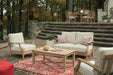 Clare View Beige Loveseat with Cushion - P801-835 - Lara Furniture