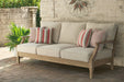 Clare View Beige Sofa with Cushion - P801-838 - Lara Furniture