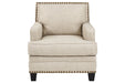 Claredon Linen Chair - 1560220 - Lara Furniture