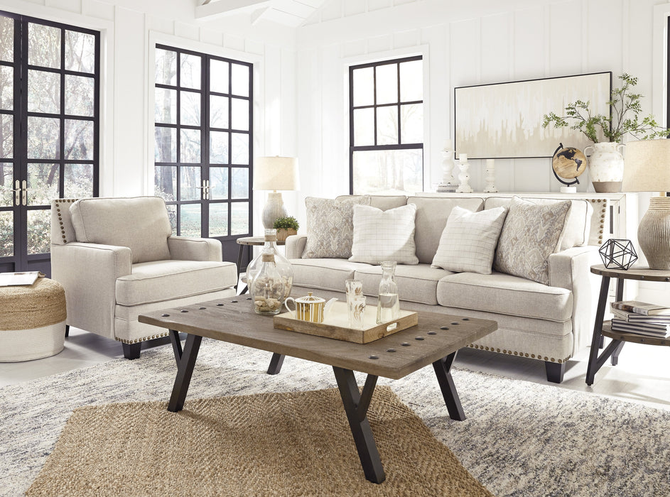 Claredon Linen Living Room Set - Lara Furniture