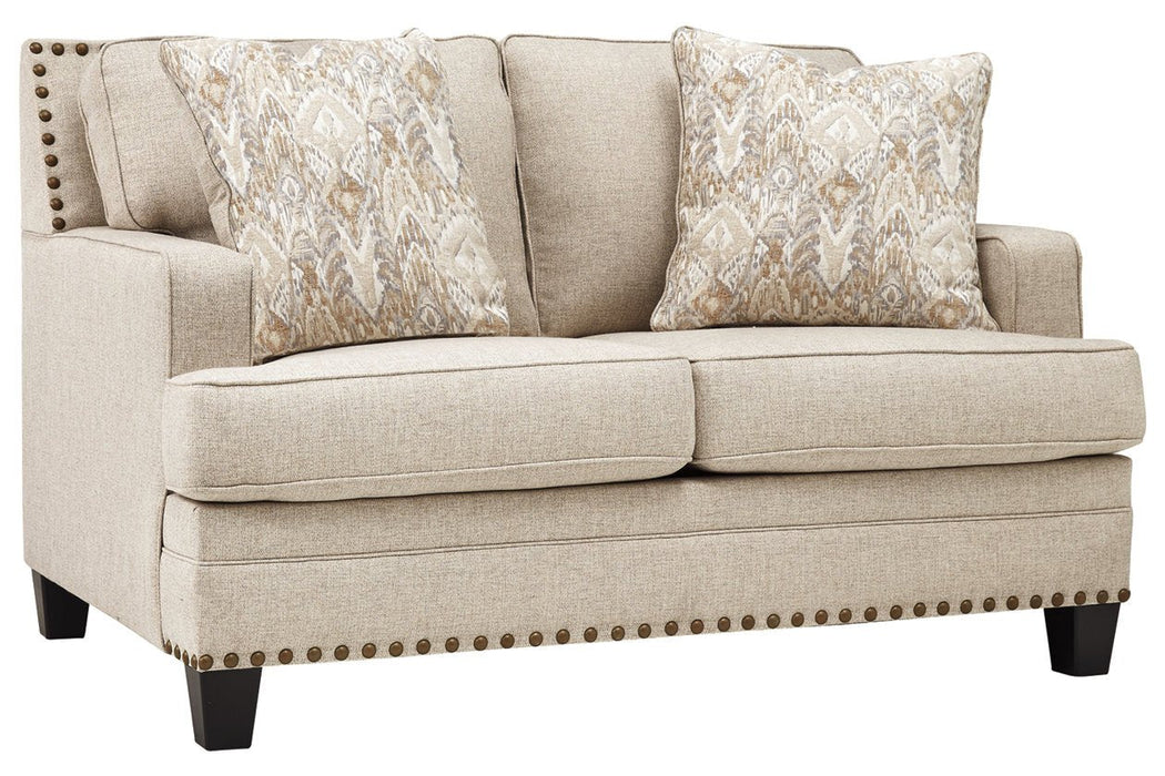 Claredon Linen Loveseat - 1560235 - Lara Furniture