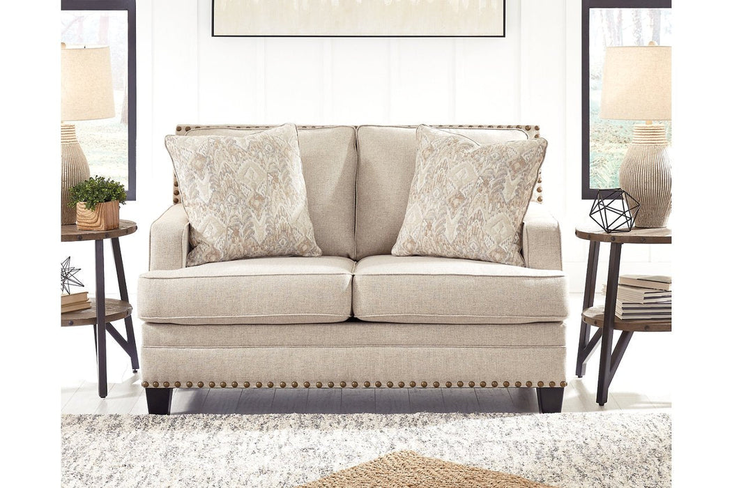 Claredon Linen Loveseat - 1560235 - Lara Furniture