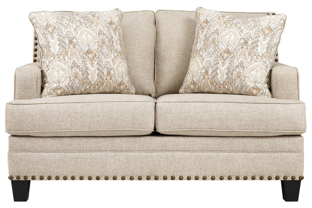 Claredon Linen Loveseat - 1560235 - Lara Furniture